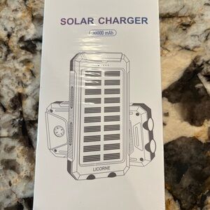 Solar Charger Power Bank 30000mAh